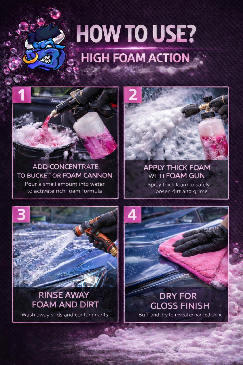 Bully Car Wash wax (Concentrated)