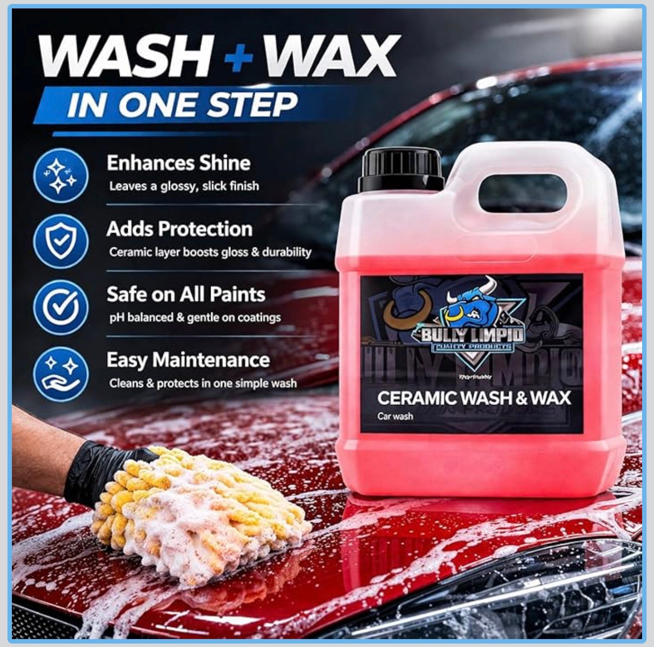 Bully Ceramic Wash & Wax